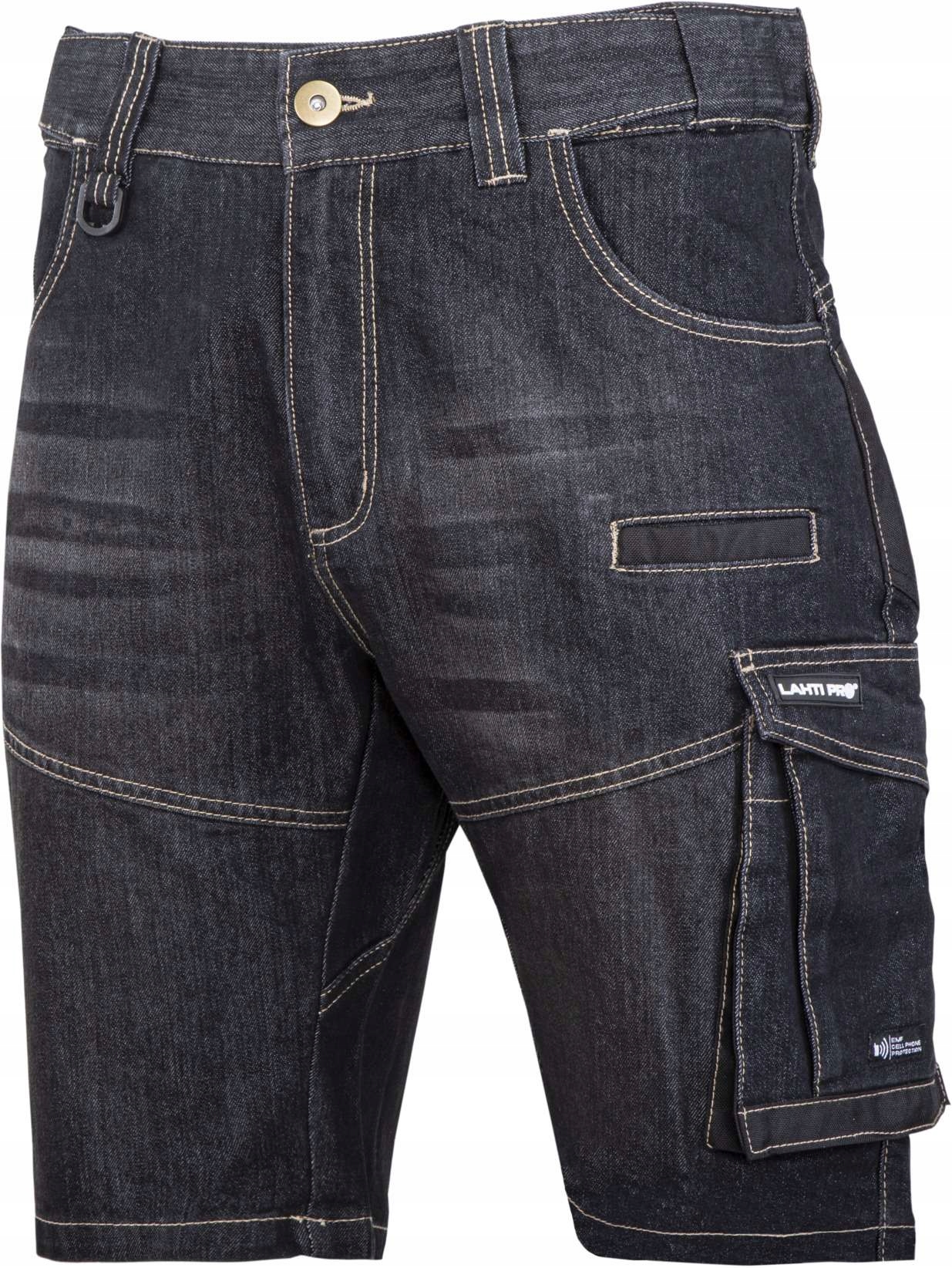 Lahti Pro Kraťasy džínové krátké slim L40708 XL