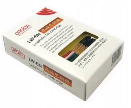 Przewody kable kabelki do wkładki gramofonowej Ortofon LW-6N