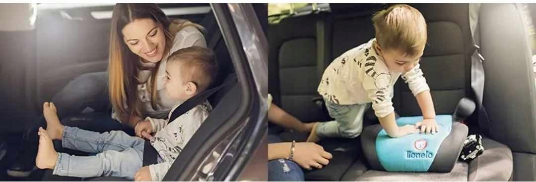 LIONELO PODSTAWKA LUUK FOTELIK SAMOCHODOWY ISOFIX Model BLACK CARBON