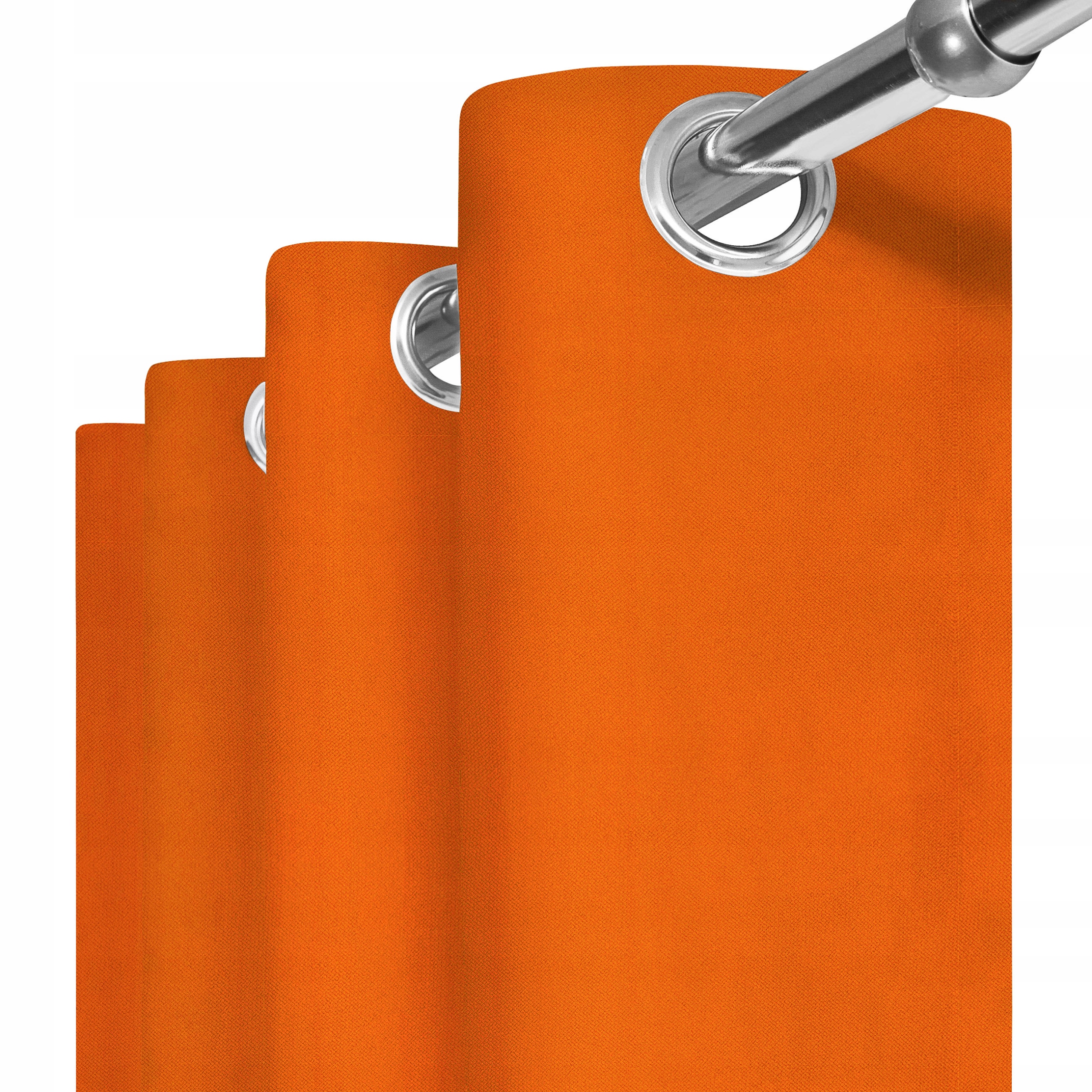 

Zasłona gotowa Heaven 140x250 Przelotki pomarańcz