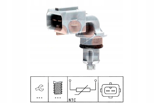 EPS SNÍMAČ TEPLOTY VZDUCHU CITROEN C4 2,0 0