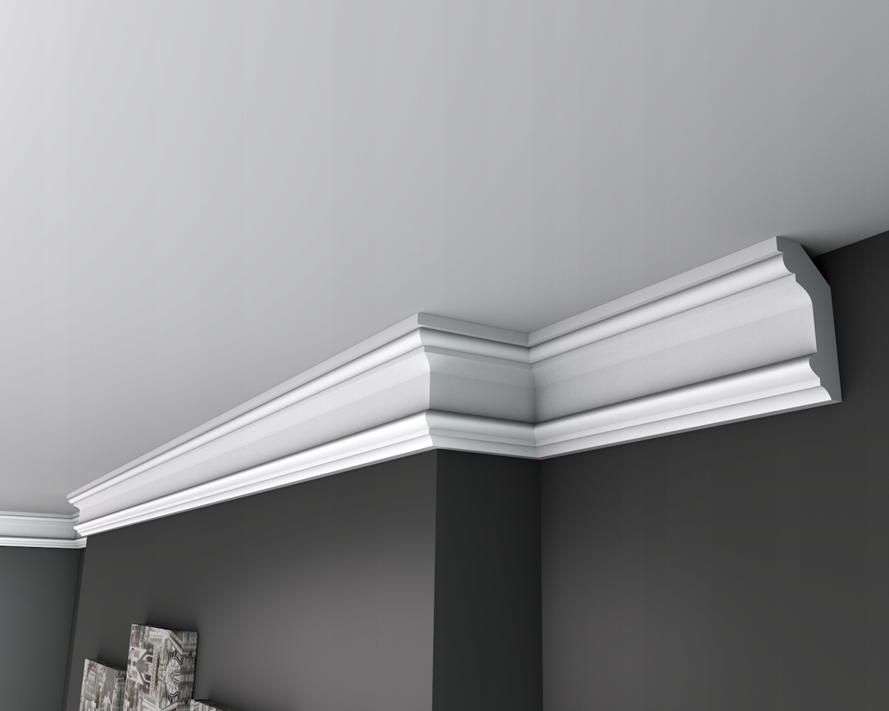 LISTWA SUFITOWA, Gzyms listwa, sztukateria, PSS-10 Kod producenta PSS-10