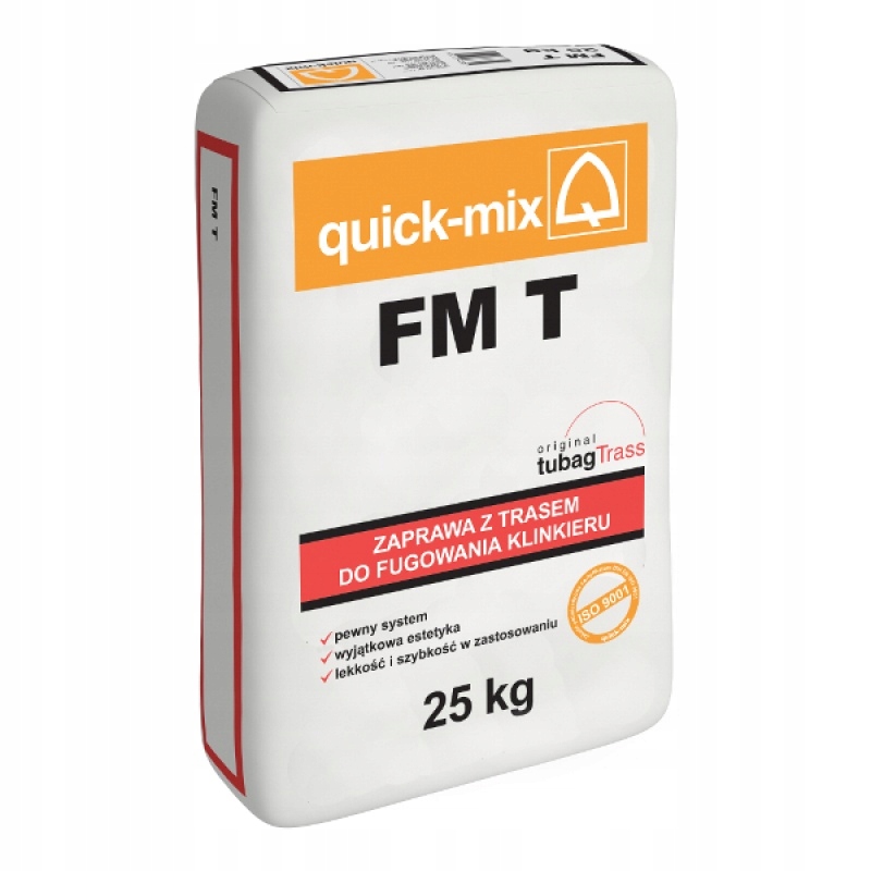 

Fuga klinkier Quick-Mix Fm T Grafitowa 25 kg Fmt
