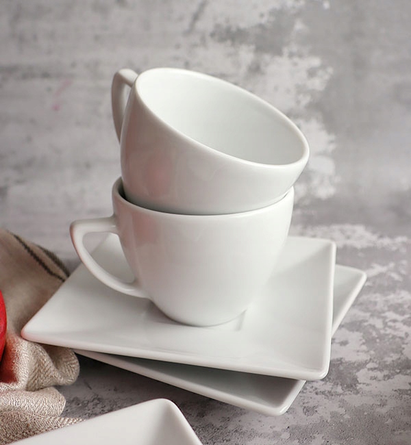 LUBIANA CLASSIC 6x FILIŻANKA 280 ML + SPODEK Liczba filiżanek 6