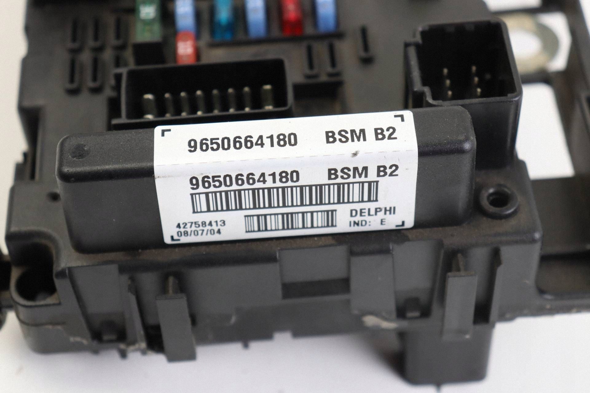 CITROEN PEUGEOT module compartment control unit BSM 9650664180
