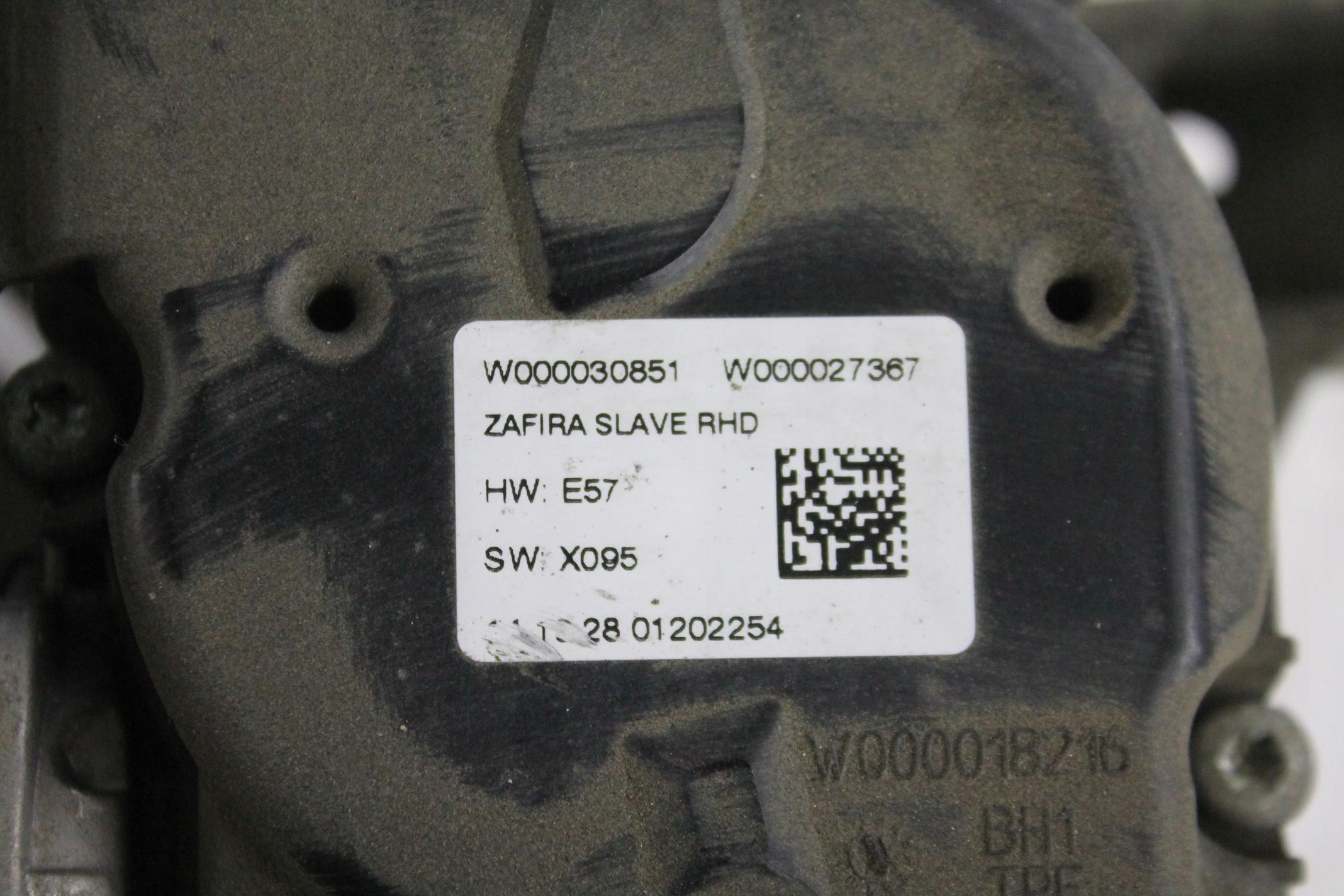 wiper mechanism front W000027367 ZAFIRA C UK