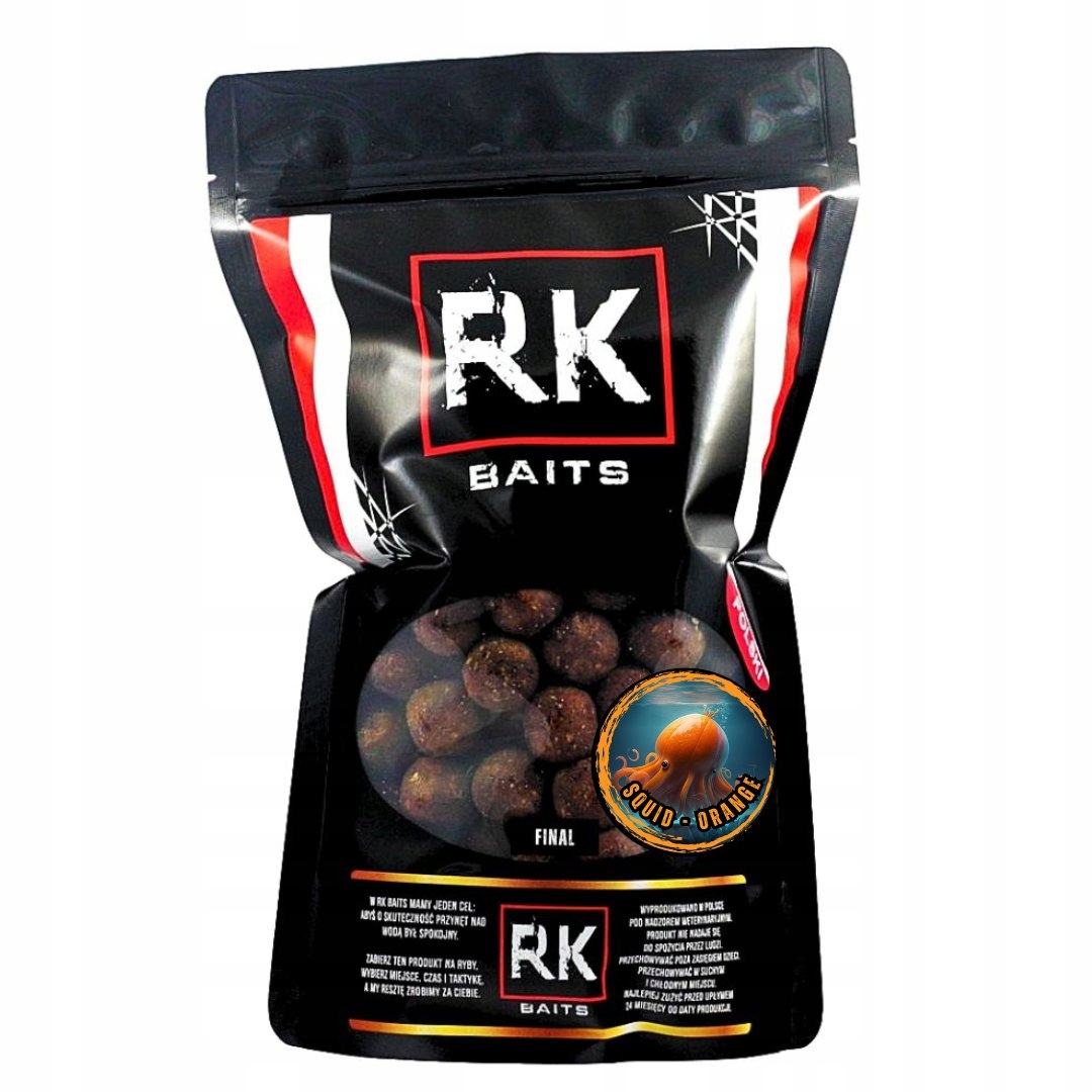 Kulki proteinowe Rk Baits Squid Orange Final 20mm 900g