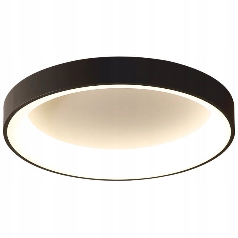 Simpla stropní svítidlo stropní 38 cm kulatý Led 12W nástěnná lampa černá