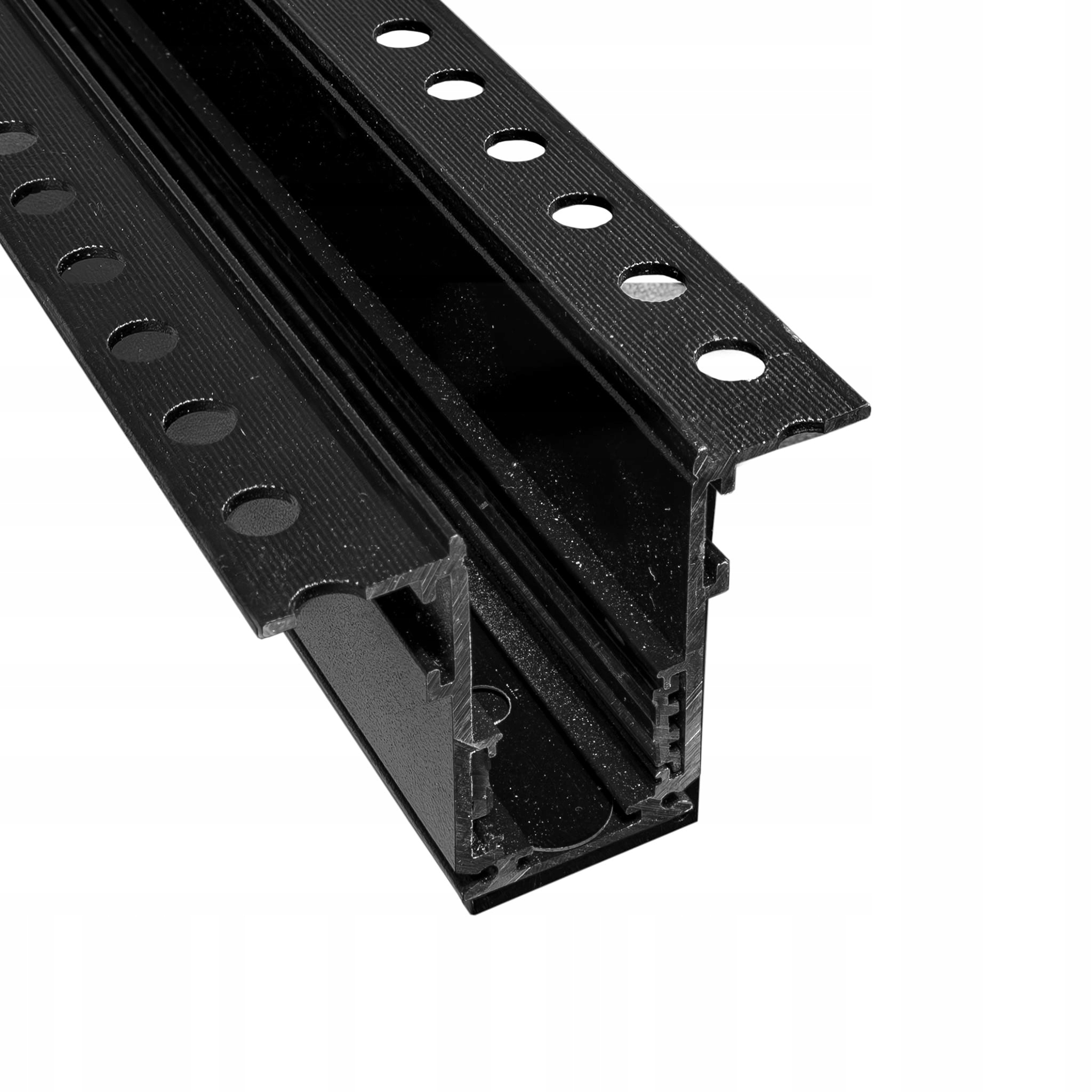 Magnetická podomítková lišta 1 m 48VDC černá Smart Track