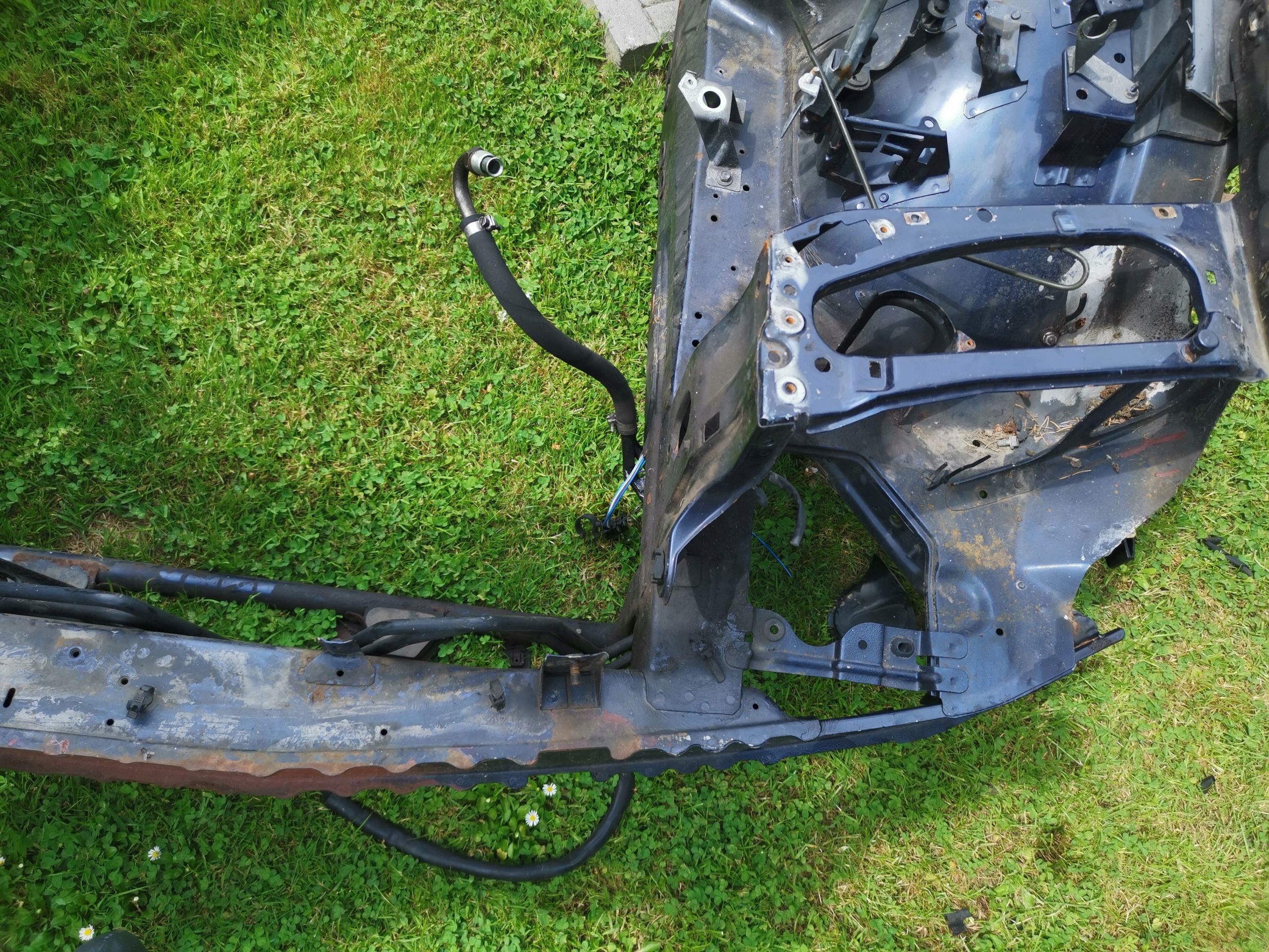 MERCEDES W140 quarter tension belt front front fartuch