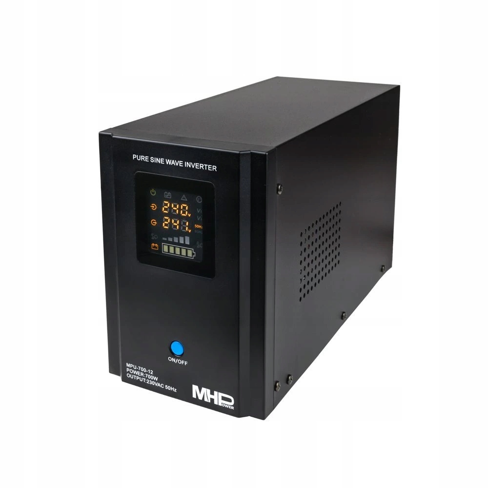 Záložní zdroj MHPower MPU-700-12, Ups, 700W, čistý sinus, 12V