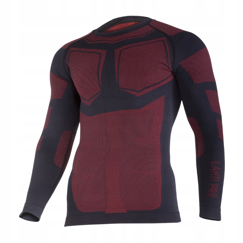 Koszulka termoaktywna Lahti Pro L41205 czarno-czerwona S/m