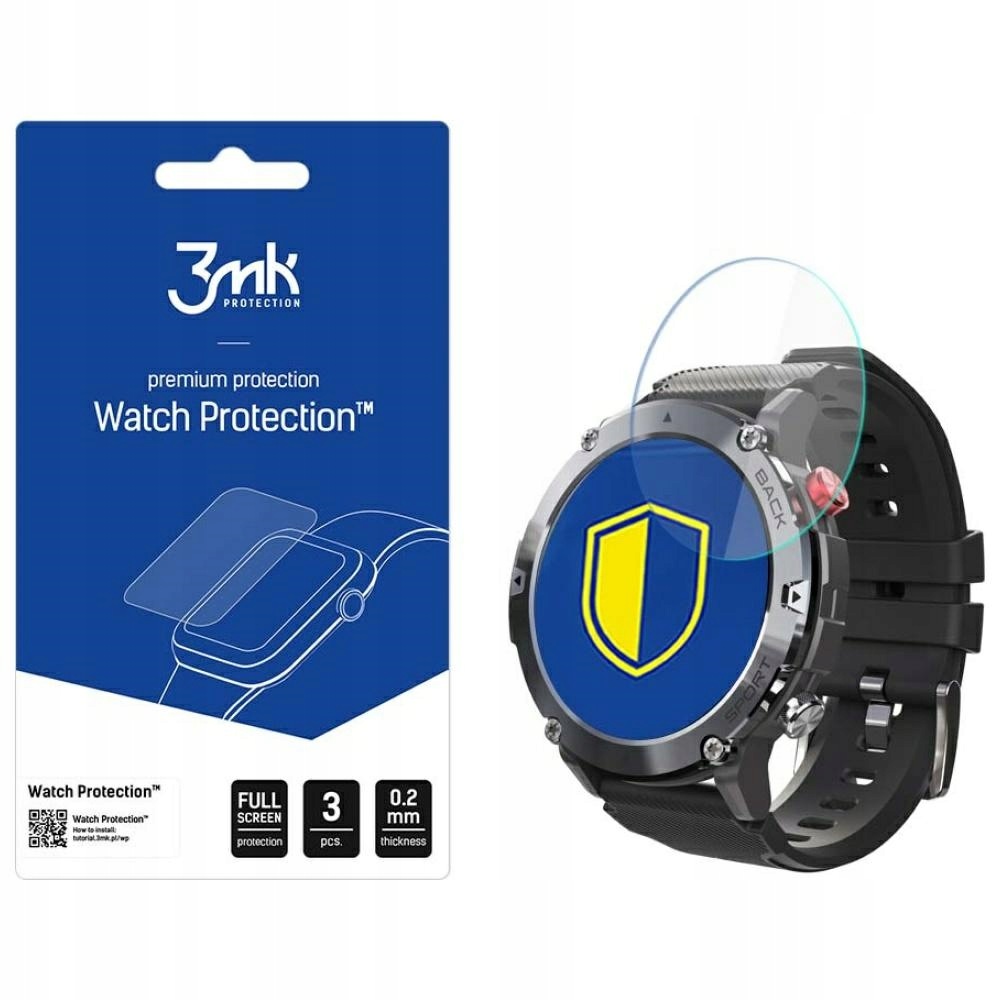 Szkło hybrydowe 3MK FlexibleGlass Watch do Cubot C21