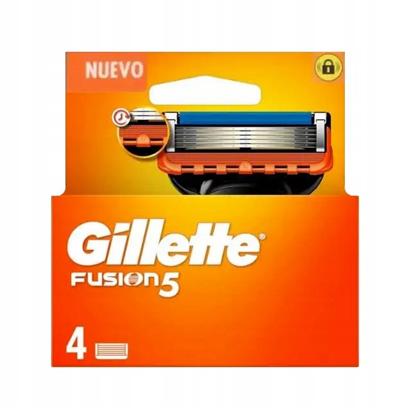 Gillette Fusion 5 Náhradní náplně do holicího strojku pro muže 1 balení