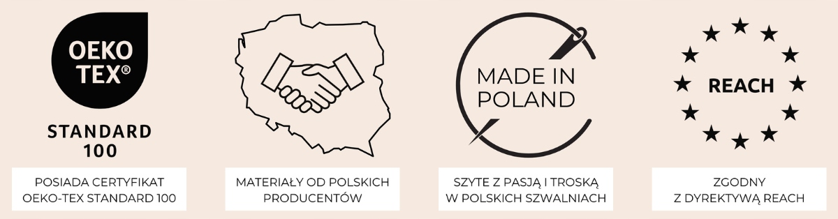 Kocyk Bambusowy dla Niemowląt Fema 80x100cm Cappuccino ColorStories Kod producenta 5904067053700