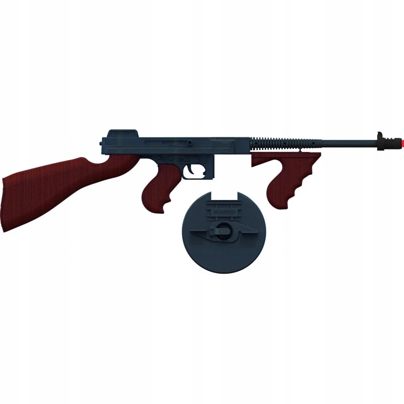 Kovová gangsterská pištoľ 8 nábojov (Gonher)