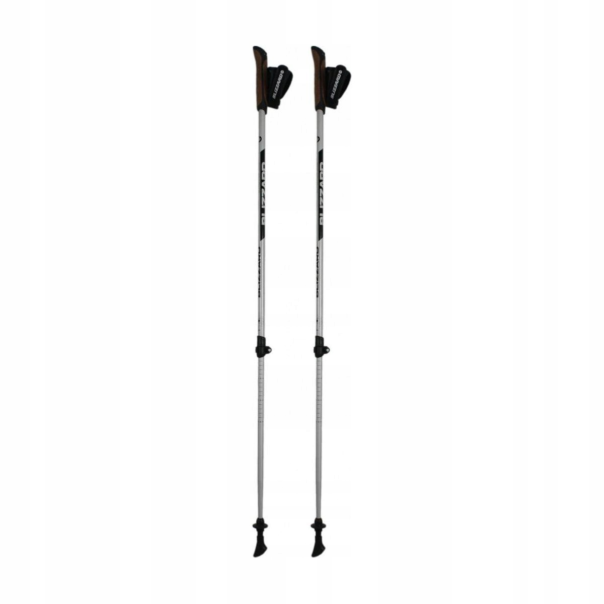 Kije nordic walking Blizzard Alu Performance Silver/Black 105-135 cm
