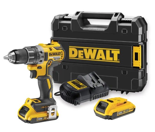 Dewalt Aku. Wiertarko Wkrętarka DCD791D2 70Nm 2x 2Ah Ładowarka Walizka
