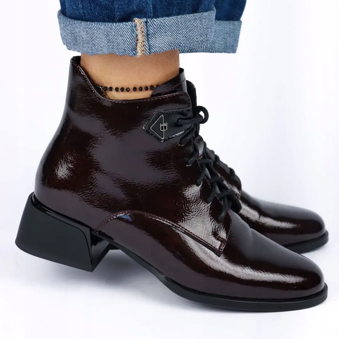 Dámské kotníkové boty Artiker 57C1119 hnědé 37, Hnědá