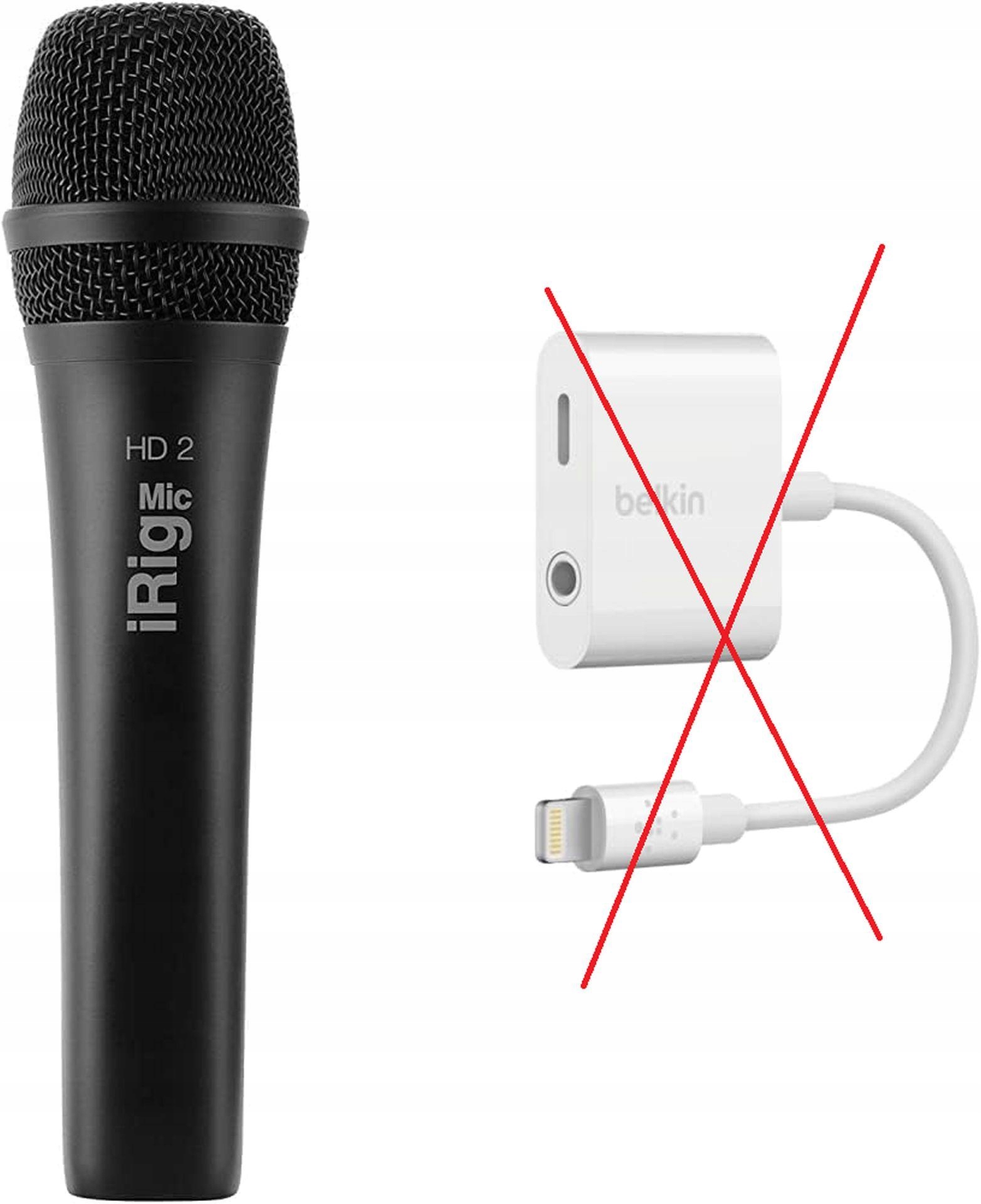 MIKROFON POJEMNOŚCIOWY WOKALOWY IK MULTIMEDIA IRIG MIC HD 2 Zastosowanie wokalowy