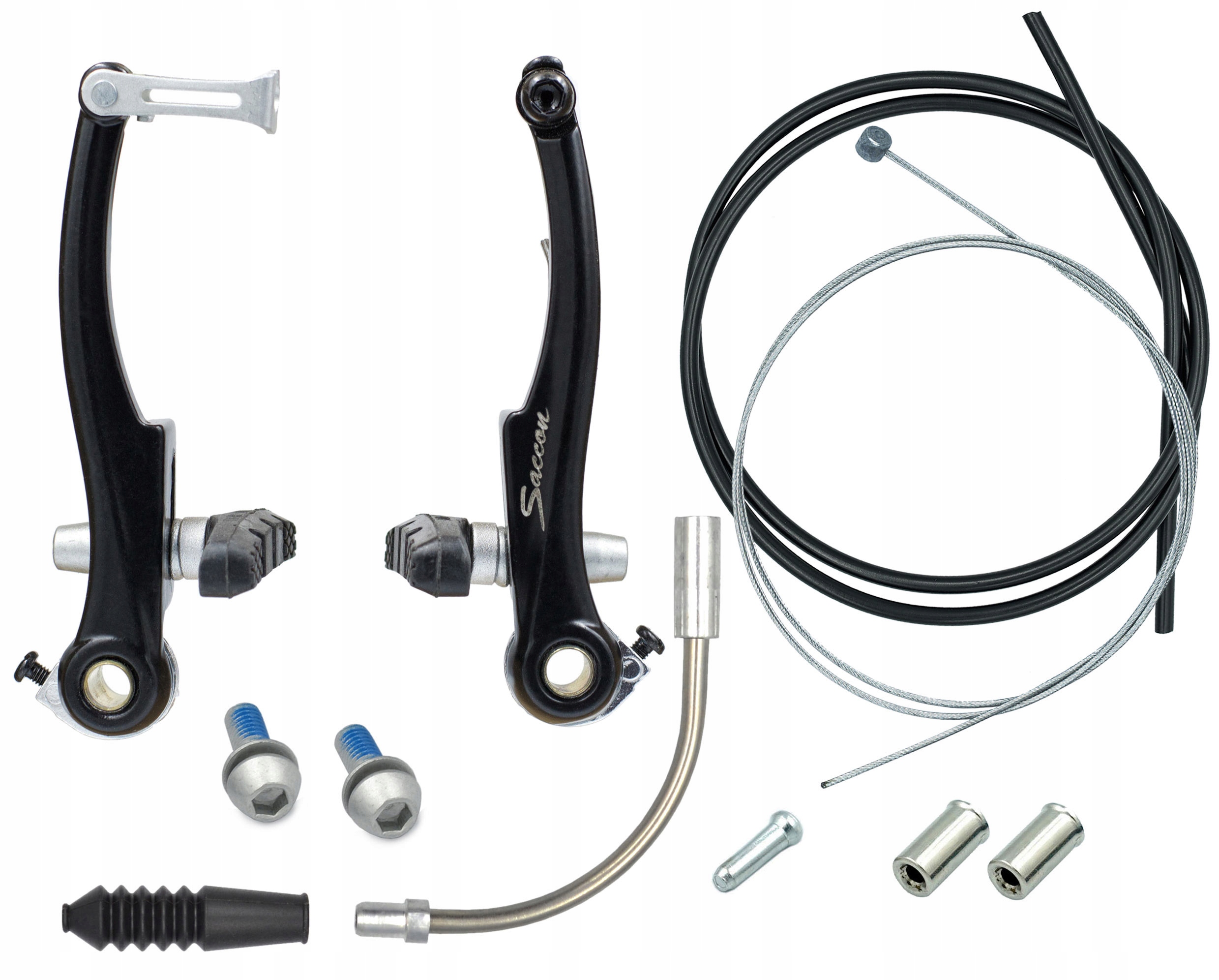 

V-Brake 110mm klocki fajka linka pancerz przód