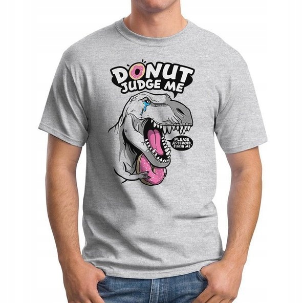 

Koszulka T-Shirt Donut Judge Me T-Rex S