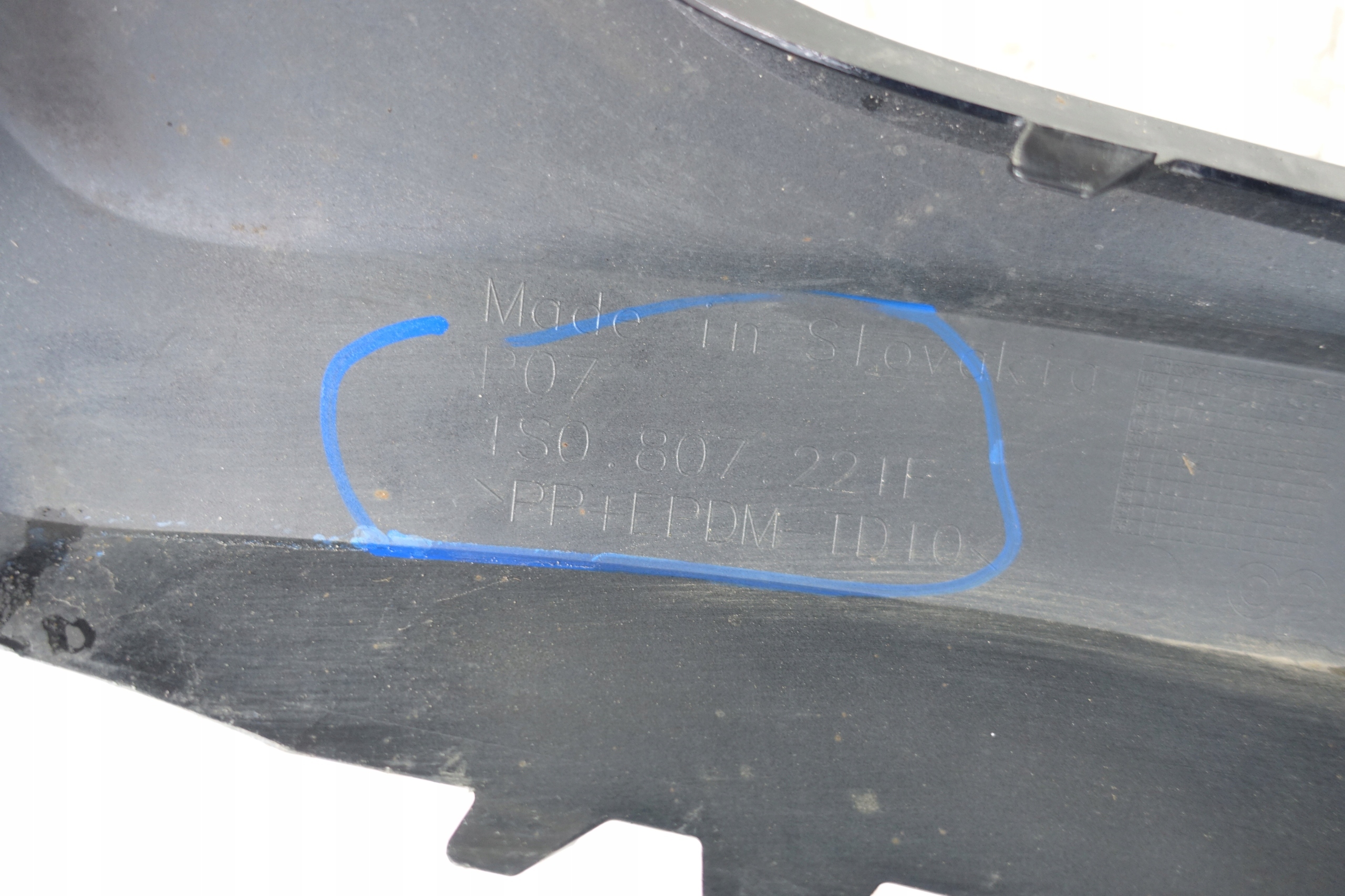 VW UP LIFT 2016- nárazník předek přední 1S0807221F