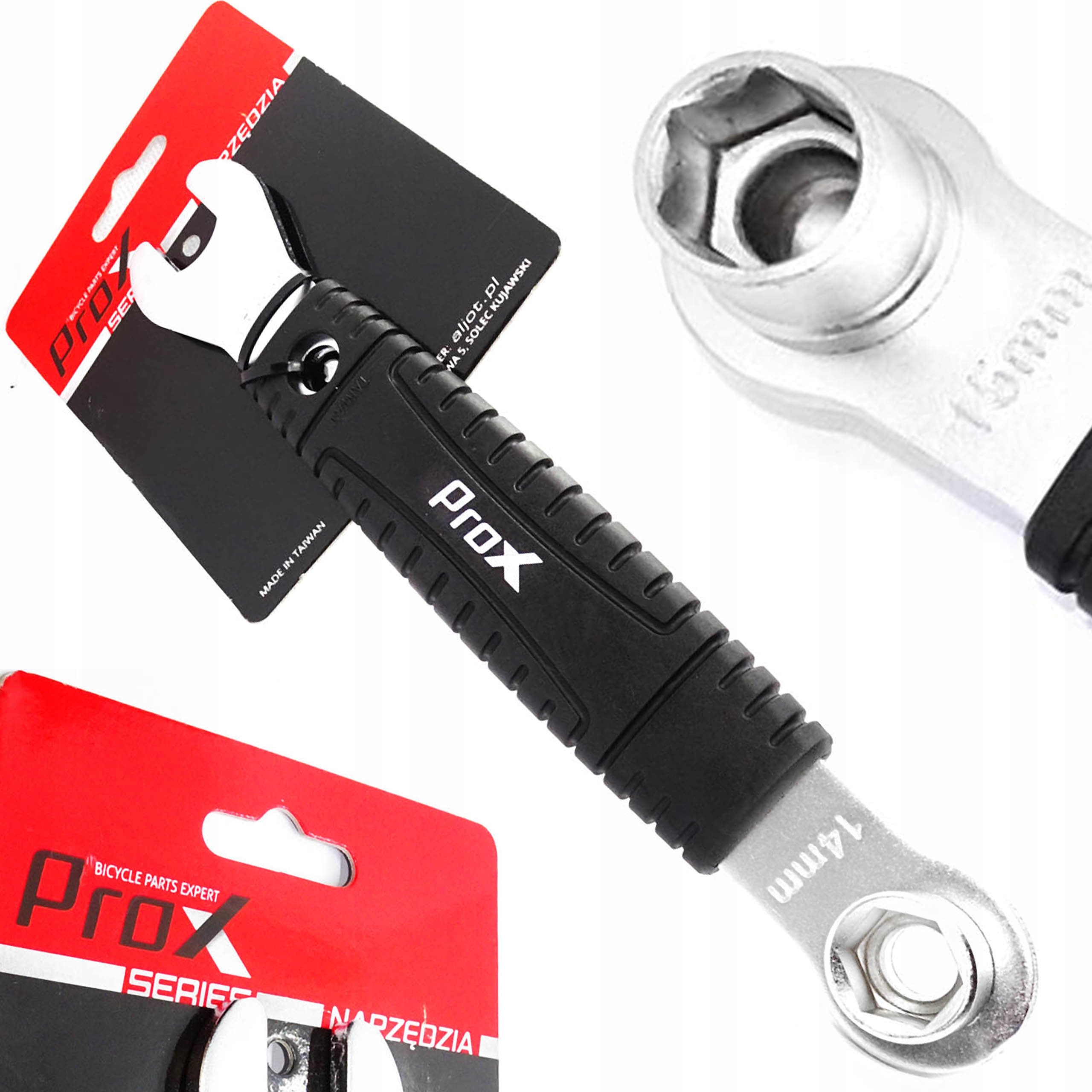 Prox RC-W501 Klucz Do Śrub Korb 14mm Pedałów Kół 15mm