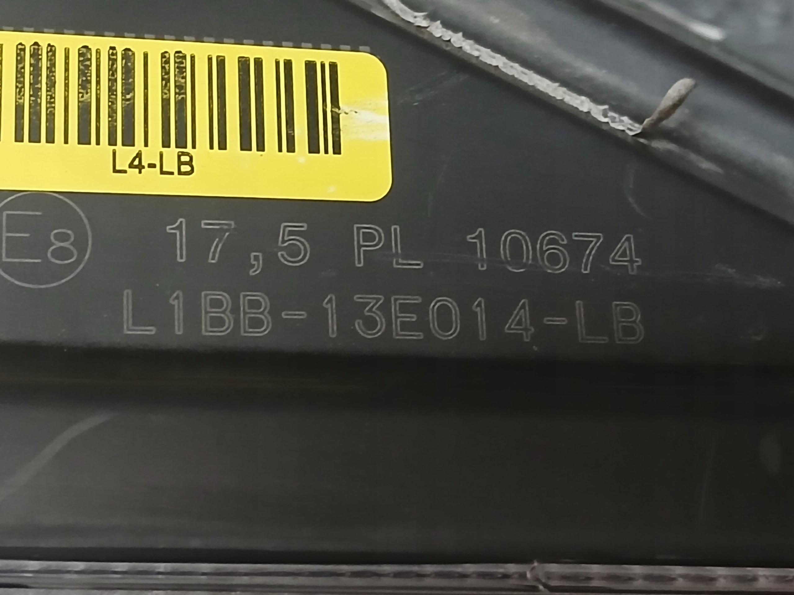 light front right FORD FIESTA MK8 LED L1BB-13E014-LB