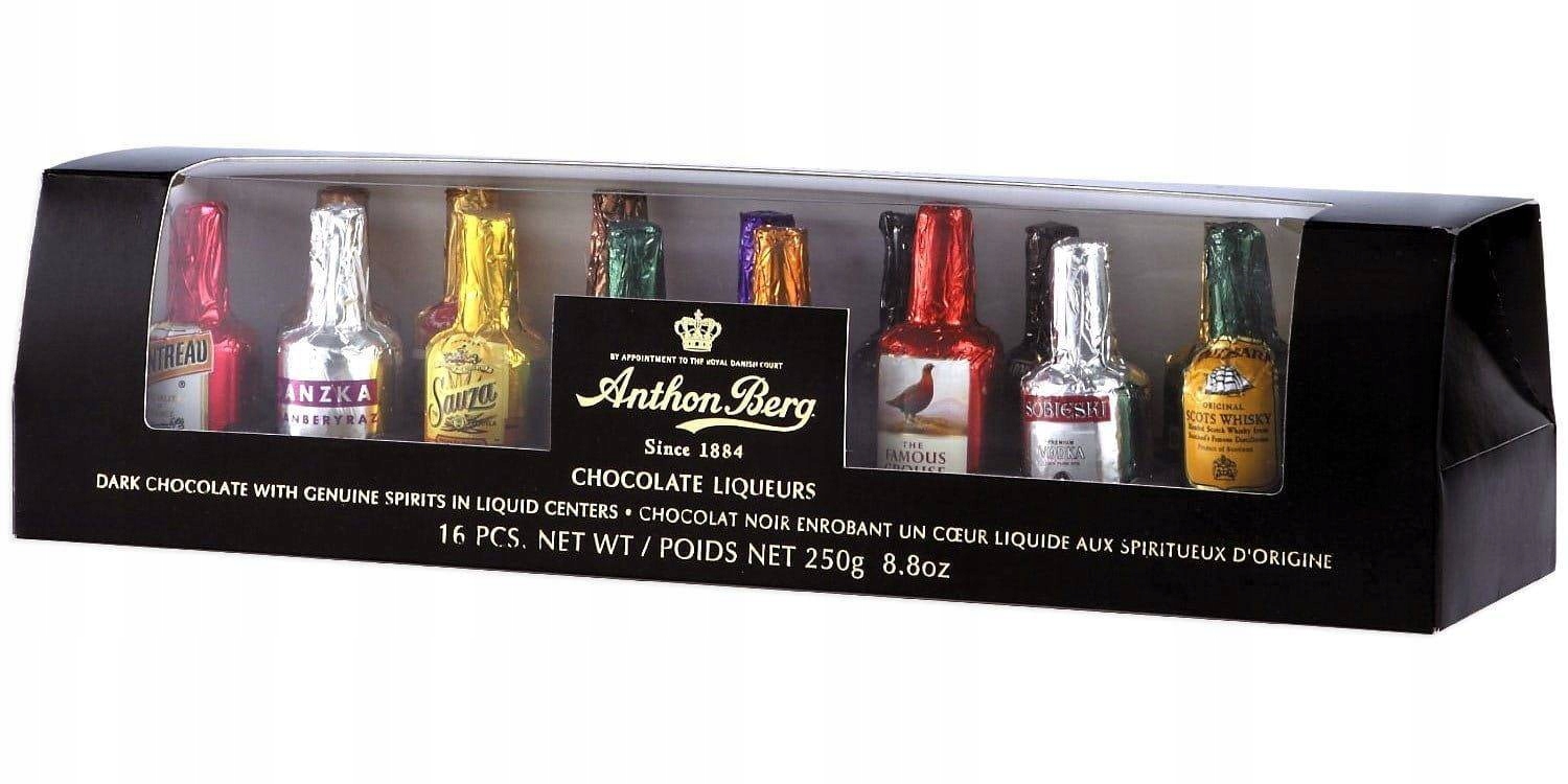 Levně Čokolády s alkoholem Anthon Berg Chocolate Liqueurs 250 g