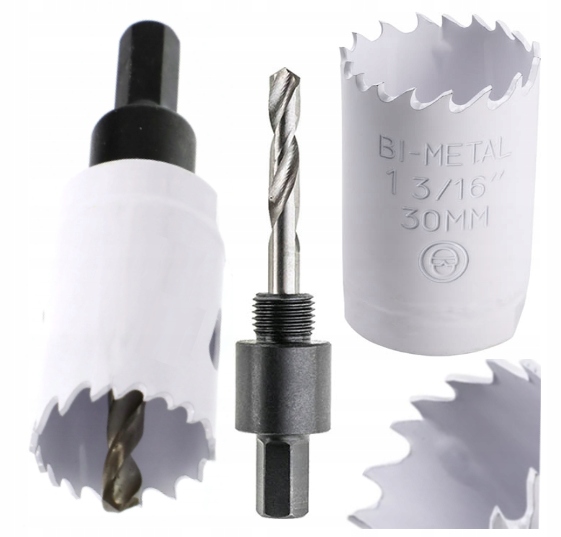 

Otwornica Koronka Bimetalowa 30mm Do Metalu Drewna