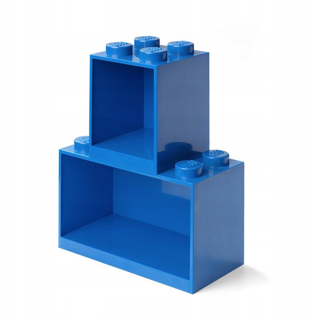 Lego zestaw półek niebieski Nhg
