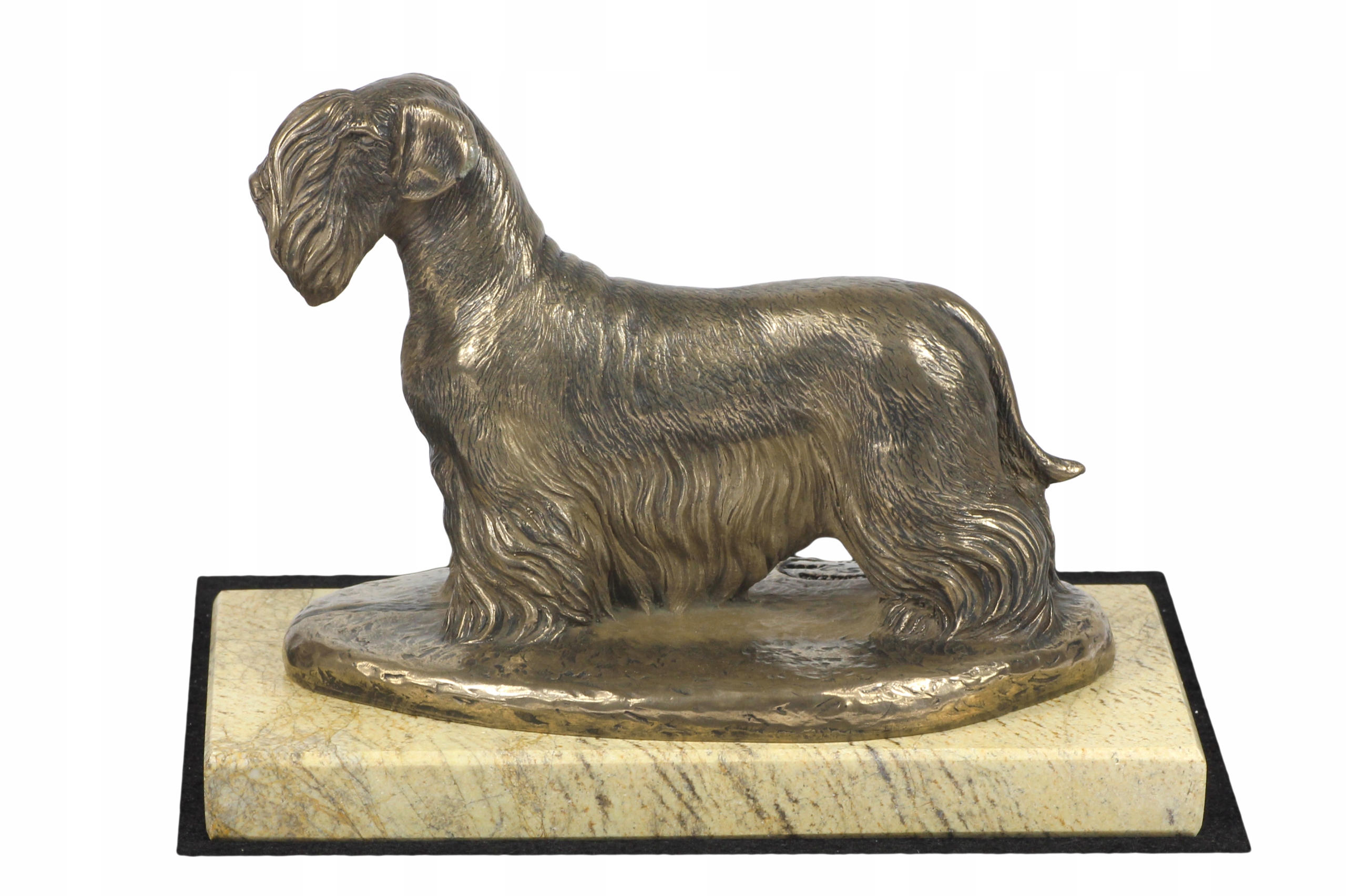 Český teriér figúrka psa na stôl, soška, socha, socha