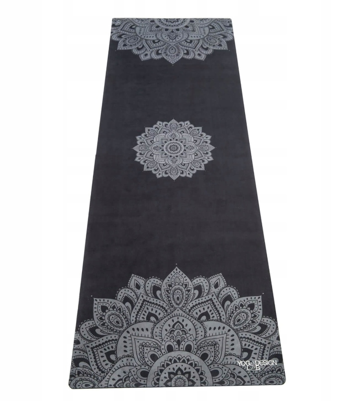 Podložka na cvičení Yoga Design Lab Combo 3,5 mm Mandala Black pásek