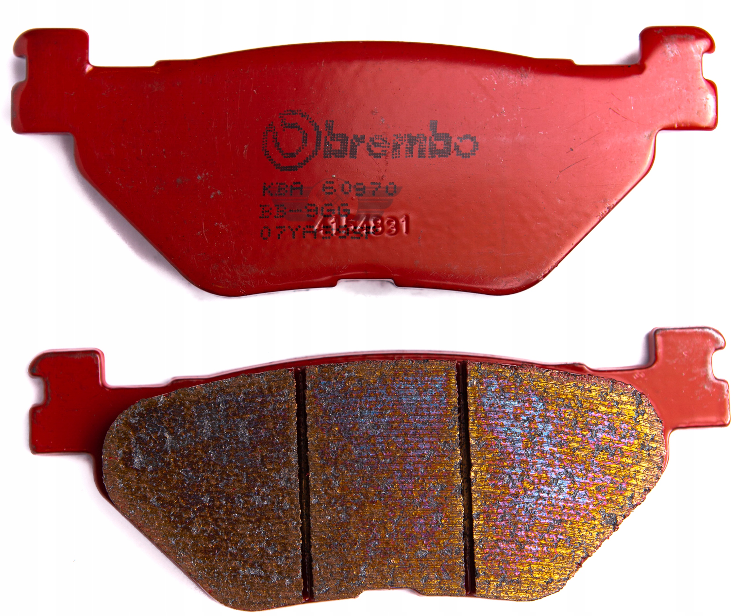 07YA39SP - ТОРМОЗНЫЕ КОЛОДКИ BREMBO YAMAHA TMD 900 02-13 ЗАДНИЕ