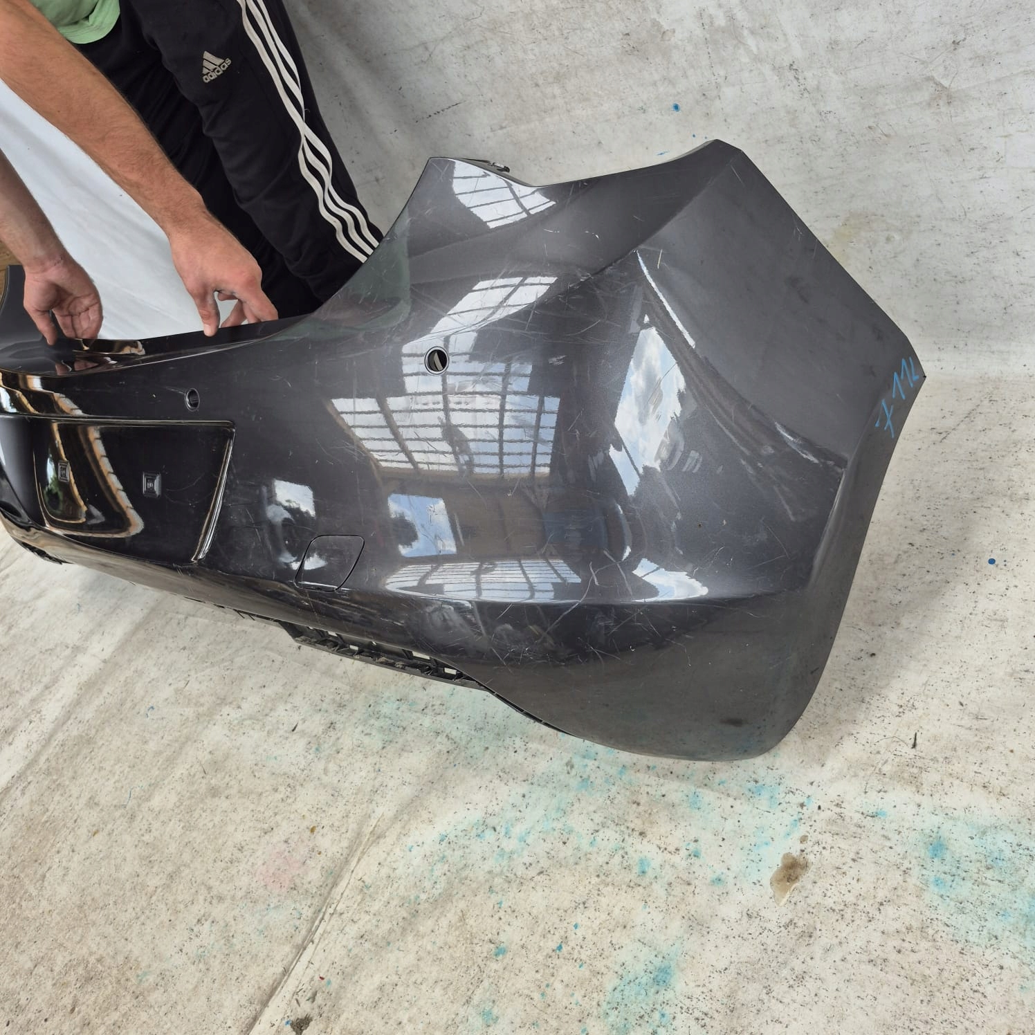 OPEL ASTRA J IV HB 08-12 bumper rear part rear 4PDC