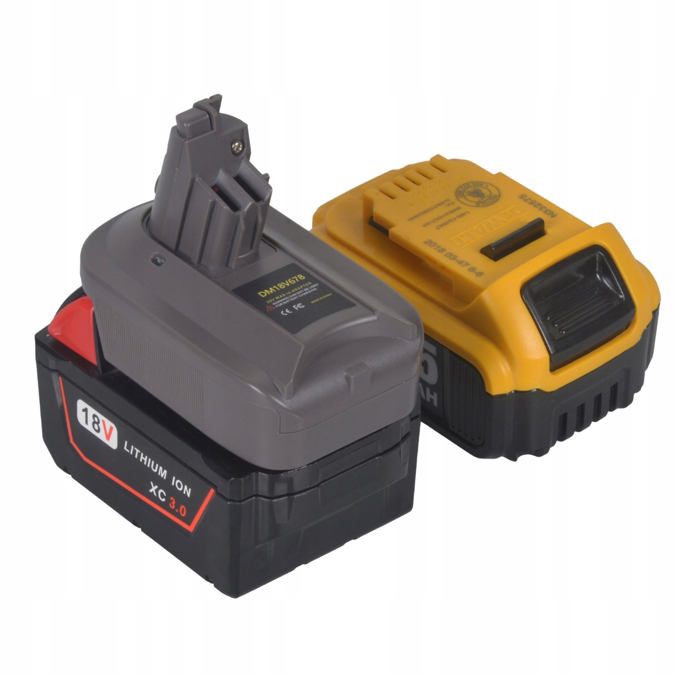 Adapter Przejsciówka Montaż Akumulatora Dewalt Milwaukee Do Dyson V7 V6 V8