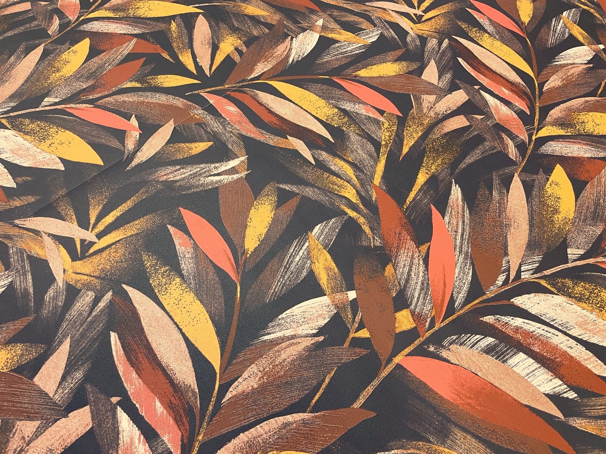 Tapety tapeta LIŚCIE LISTKI BRĄZOWE ŻÓŁTE JESIEŃ Marka Rasch