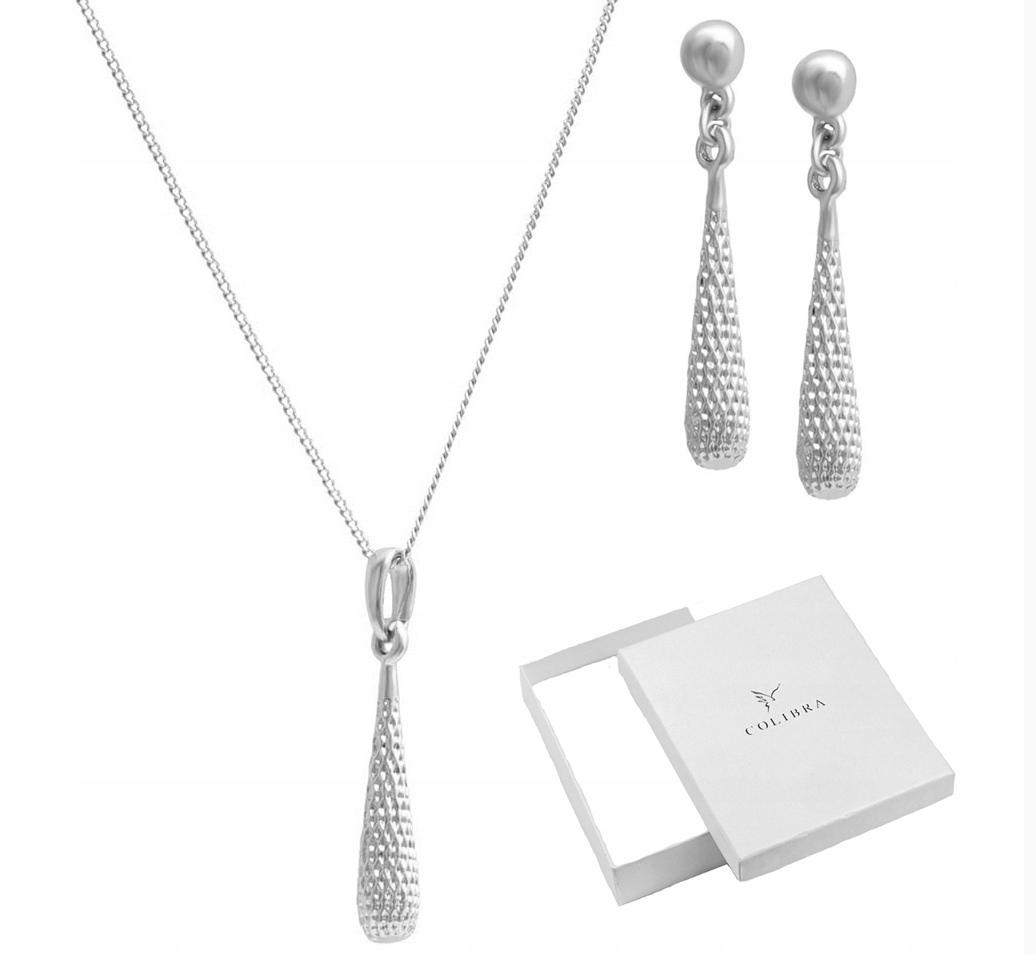 Stříbrný Komplet Šperků, Jemný A Nadčasový