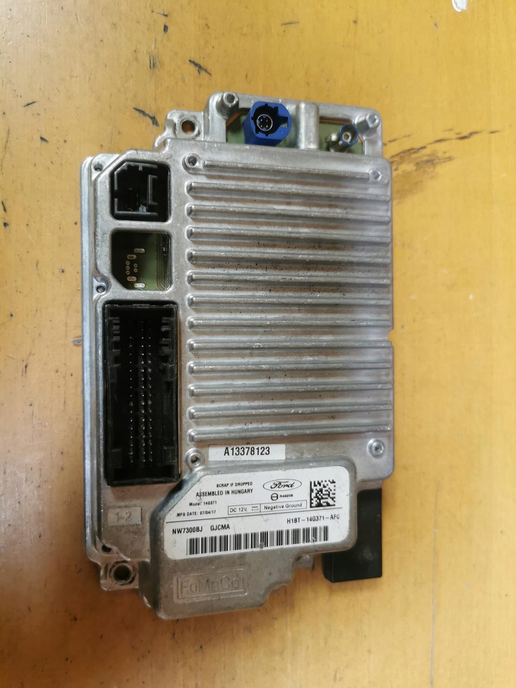 module navigation devices FORD FIESTA MK8 H1BT-14G371-AFC