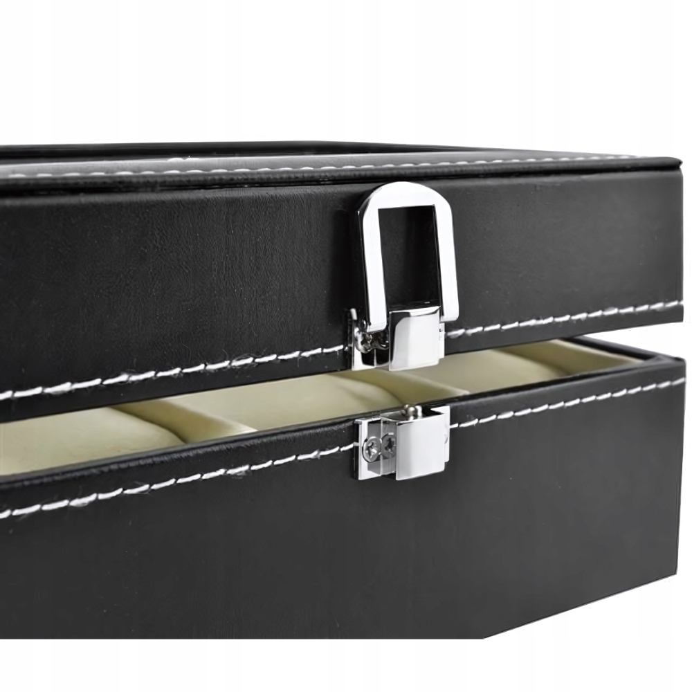 Szkatułka na Zegarki i bransoletki Pudełko Etui Organizer 3 szt Zegarków Płeć uniseks