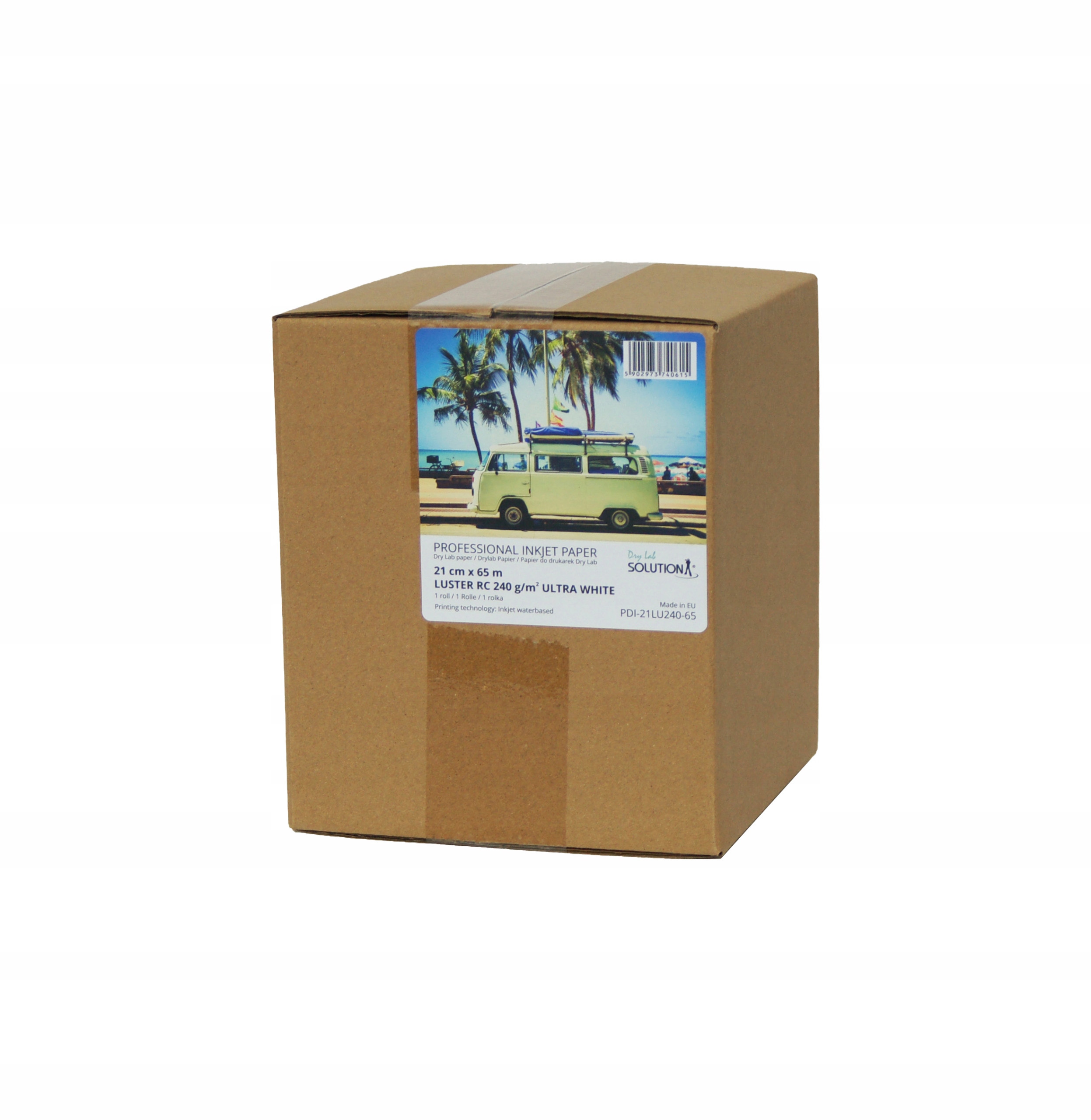 Papier Solution Dry Lab Luster RC 240 gsm 21x65m