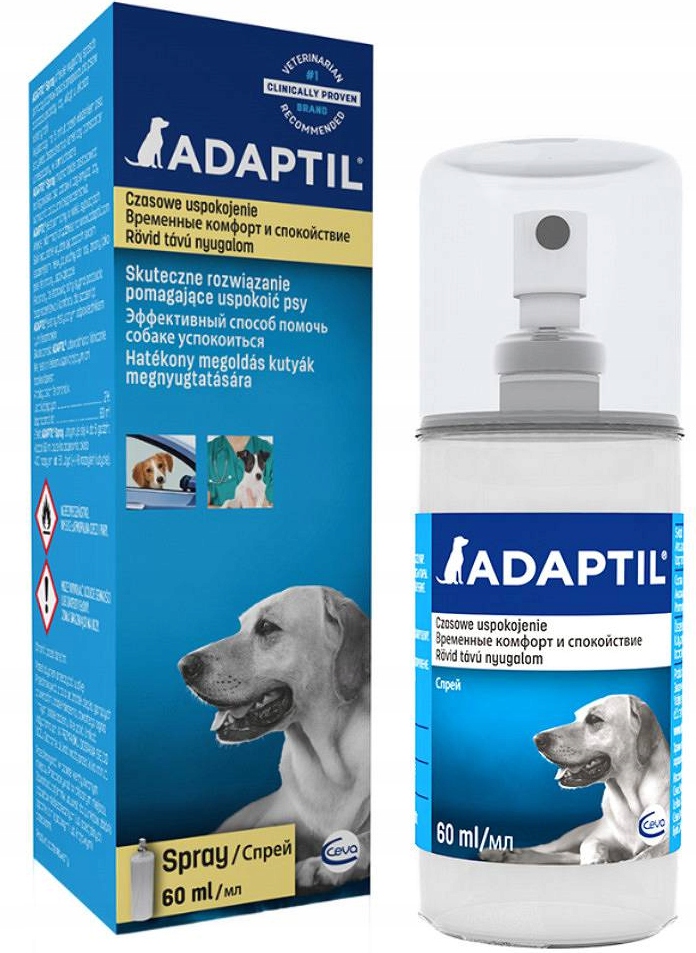Levně Adaptil Uklidňující feromonový sprej pro psa Ceva 60 ml