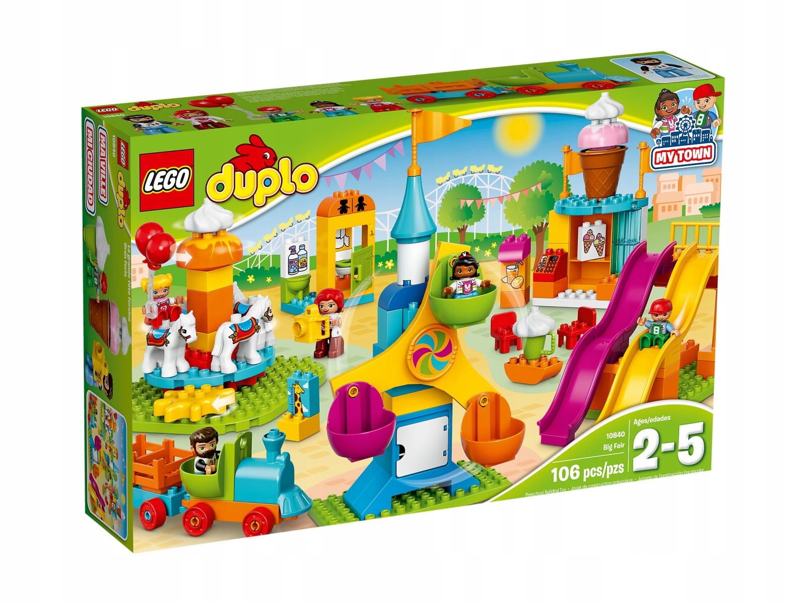 Lego Duplo 10840 Velké veselé městečko Nové