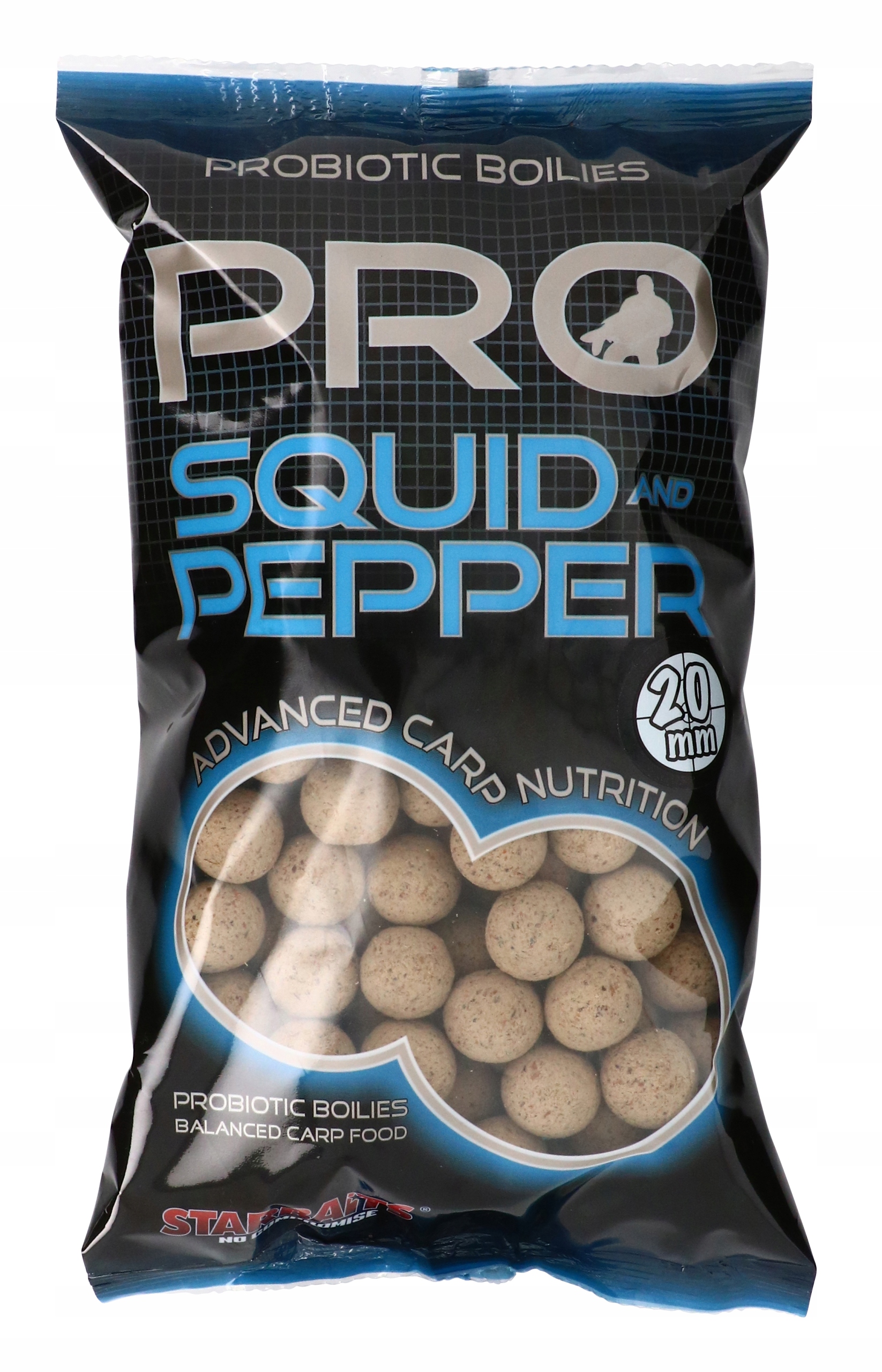 Starbaits Probiotic Squid & Pepper 20mm 1kg