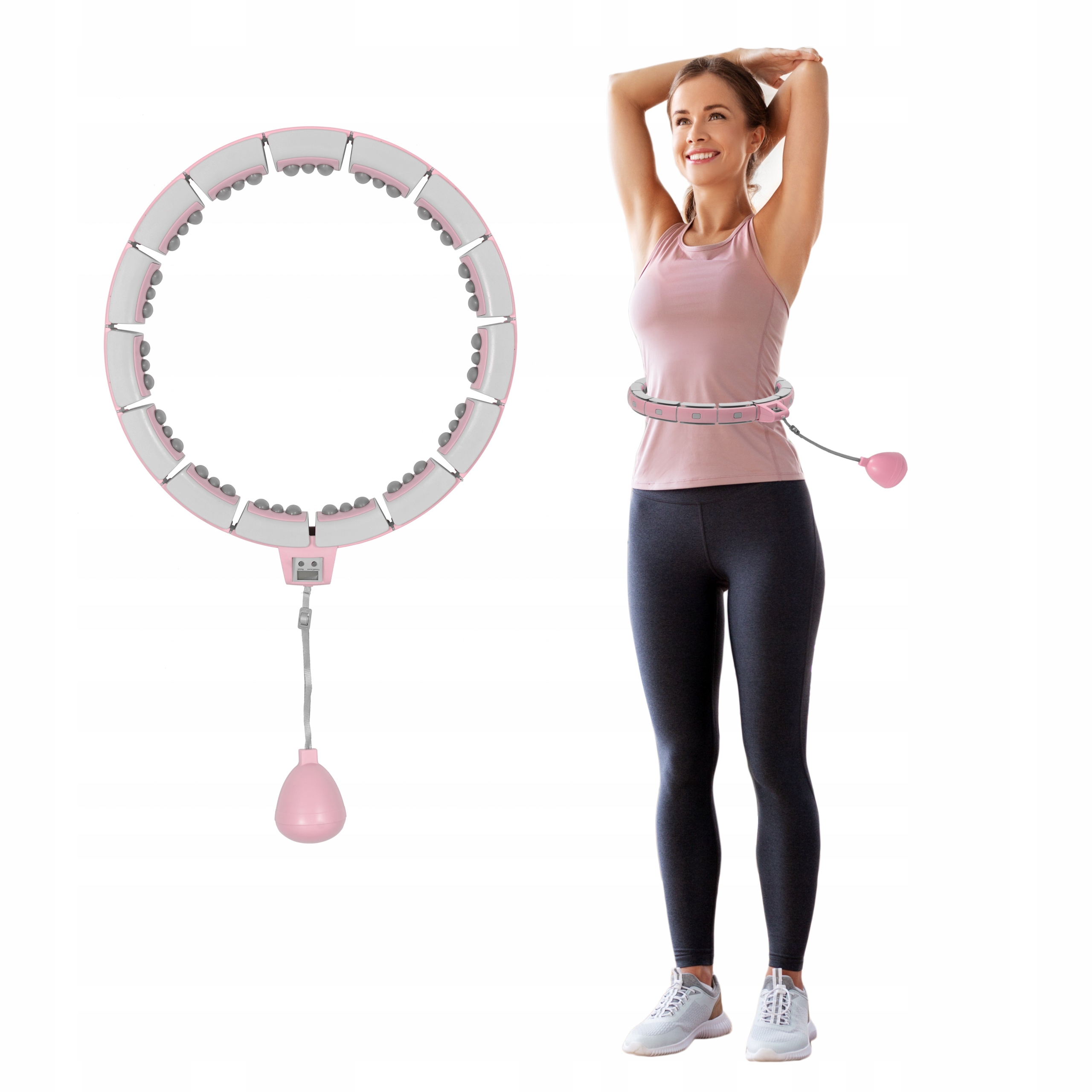 SMART HULAHOP Z LICZNIKIEM + OBCIAŻENIE PLUS SIZE