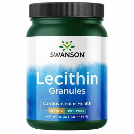 Swanson Lecytyna 100% (granulki) 454 g
