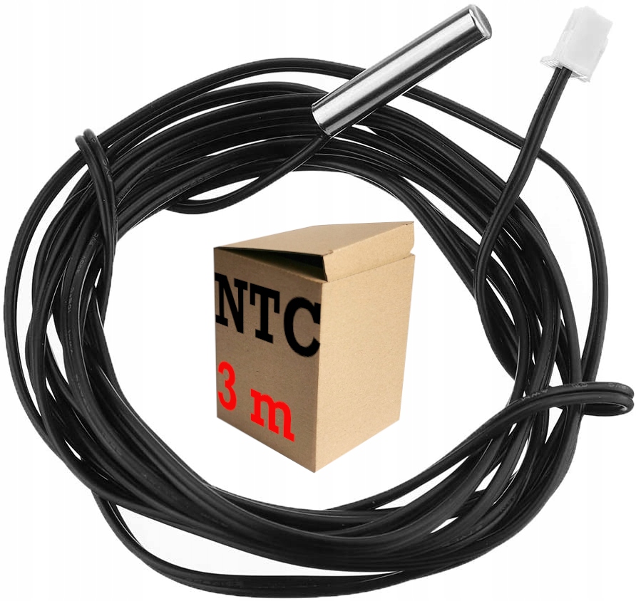 CZUJNIK SONDA TEMPERATURY STC-1000 NTC 10k 3M