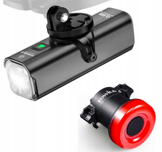 Sada cyklistických světel Towild CL600 TL02 přední, zadní