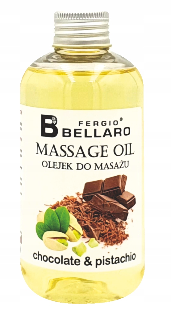 

Olejek do masażu czekolada, pistacja 200ml Bellaro